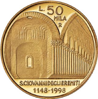 50mila Lire - Chiesa di San Giovanni degli Eremiti